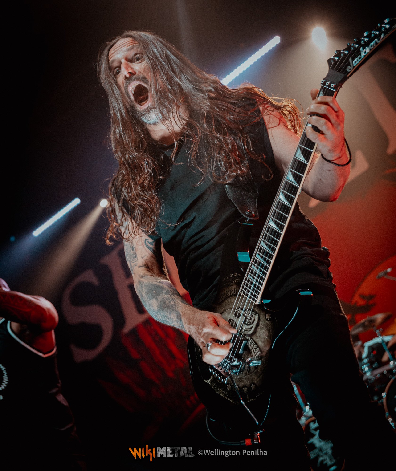 Sepultura no Espaço Unimed com a turnê de despedida 'Celebrating  Life Through Death'. Crédito: Wellington Penilha