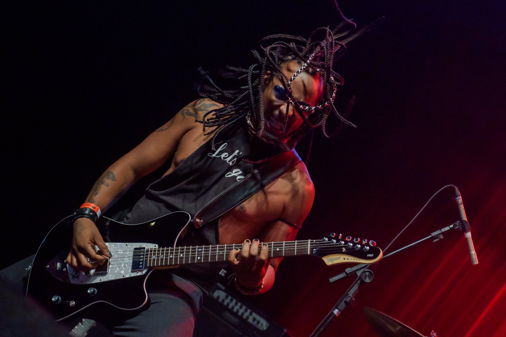 Black Pantera abrindo para o Living Colour em São Paulo. Crédito: Leca Suzuki