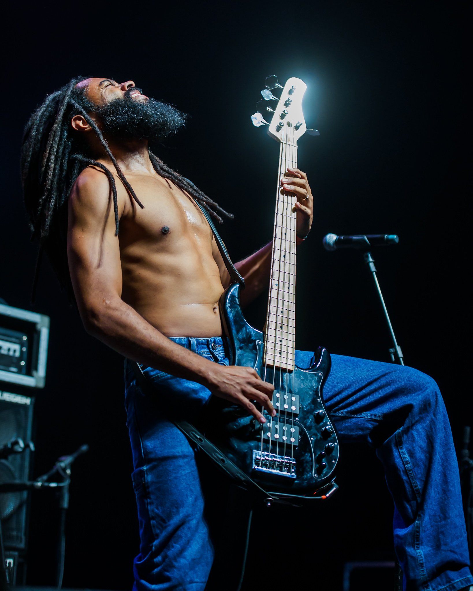 Black Pantera abrindo para o Living Colour em São Paulo. Crédito: Leca Suzuki