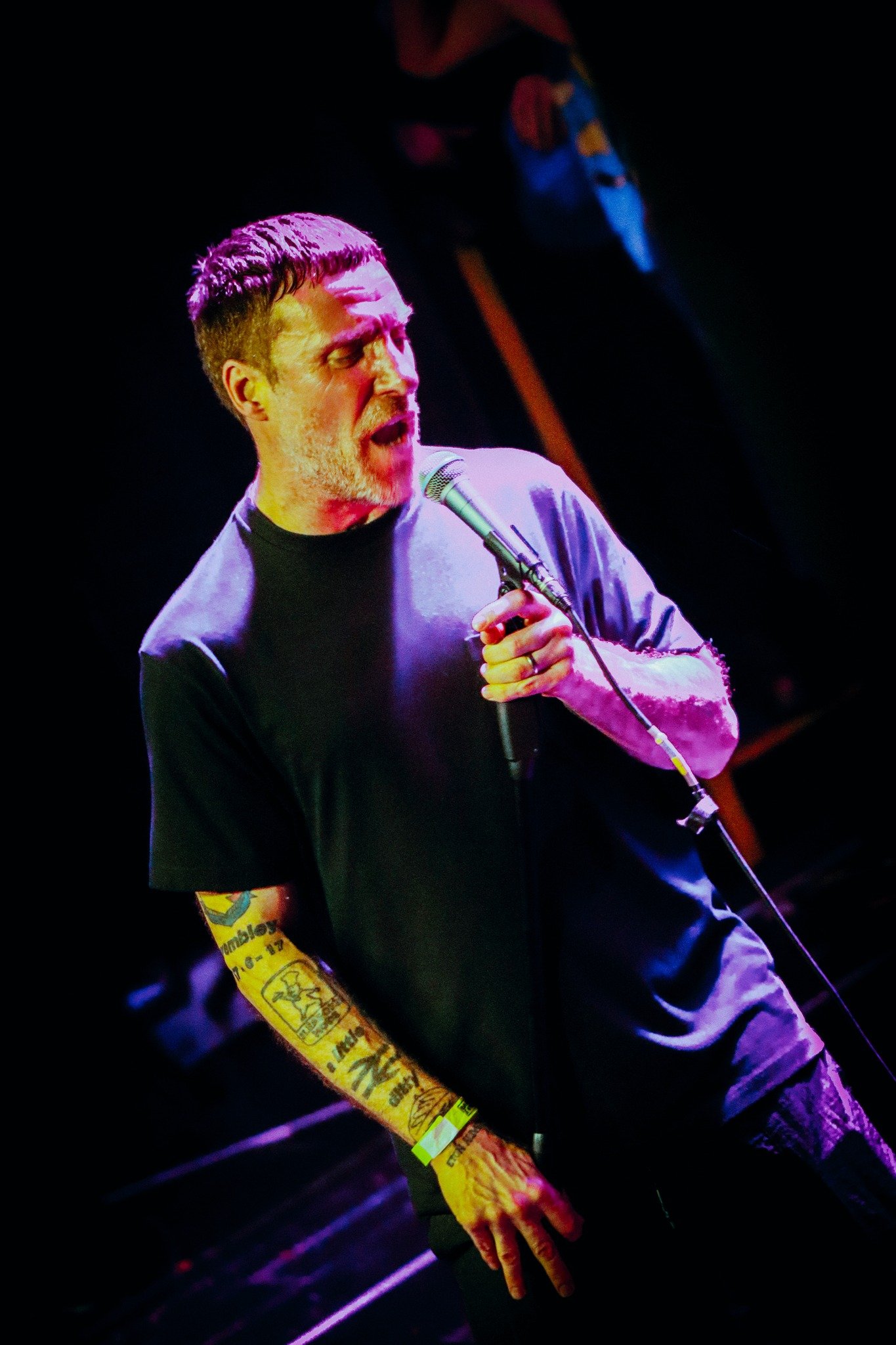 Sleaford Mods em São paulo. Crédito: Marcela Lorenzetti