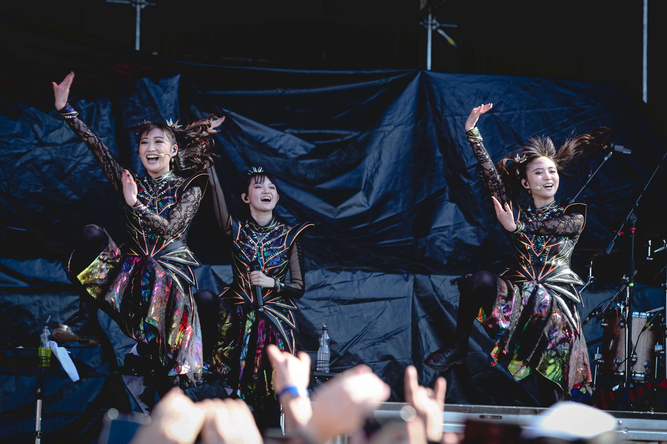 BABYMETAL no Knotfest Chile. Crédito: Jéssica Marinho