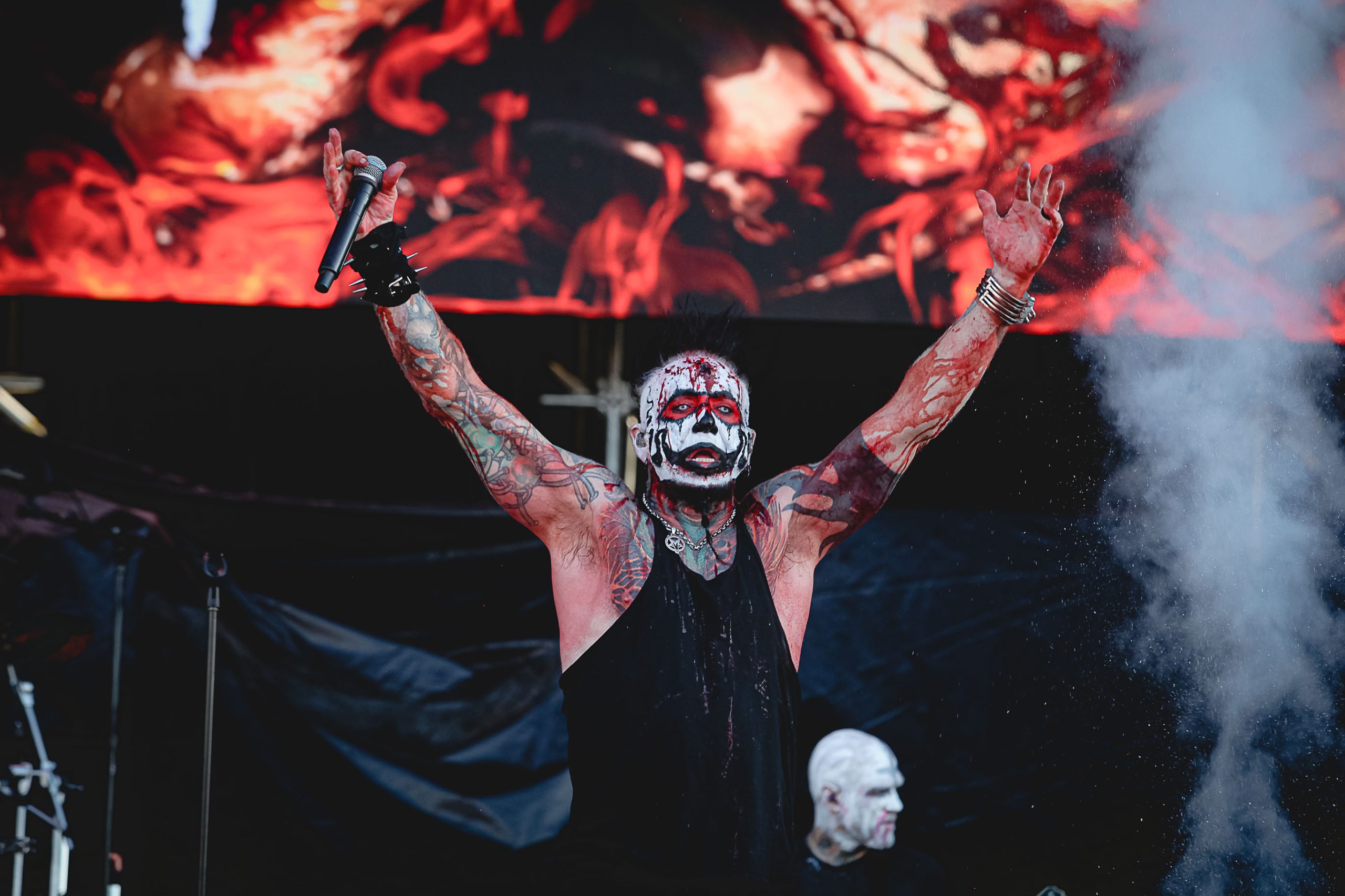 Mudvayne no Knotfest Chile. Crédito: Jéssica Marinho