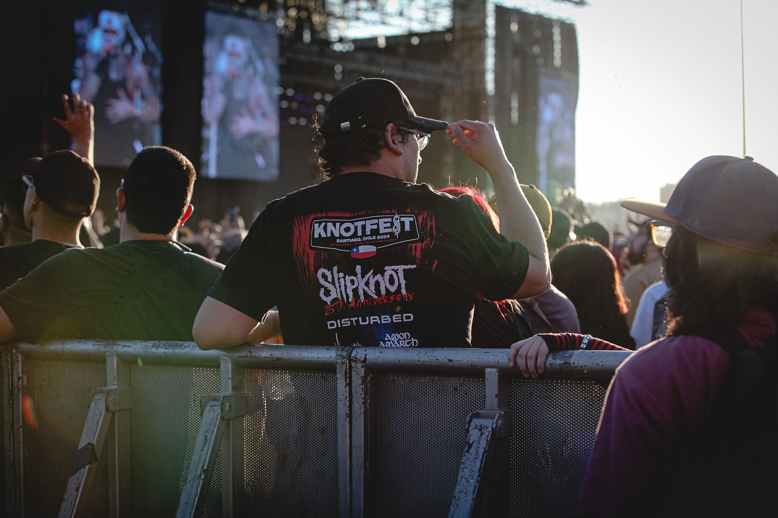 Mudvayne no Knotfest Chile. Crédito: Jéssica Marinho