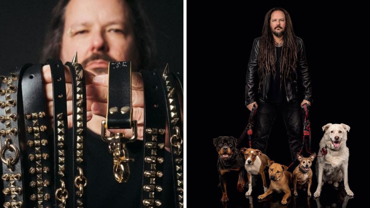 Jonathan Davis, do Korn, lança nova coleção de acessórios para pets Jonathan Davis, do Korn, lança nova coleção de acessórios para pets