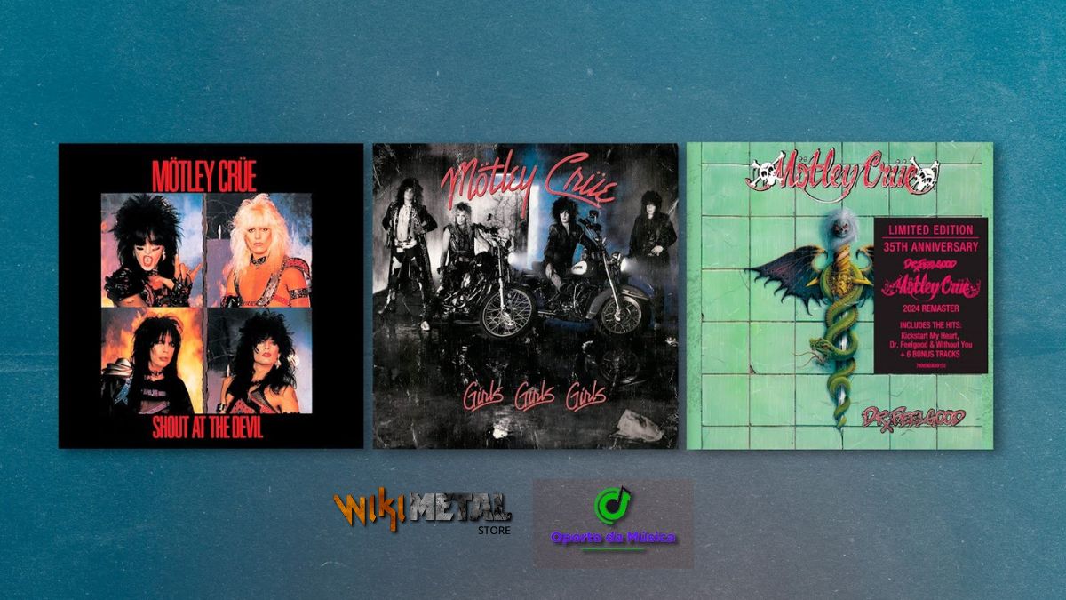 Wikimetal Store: Clássicos do Mötley Crüe são disponibilizados em CD Wikimetal Store: Clássicos do Mötley Crüe são disponibilizados em CD