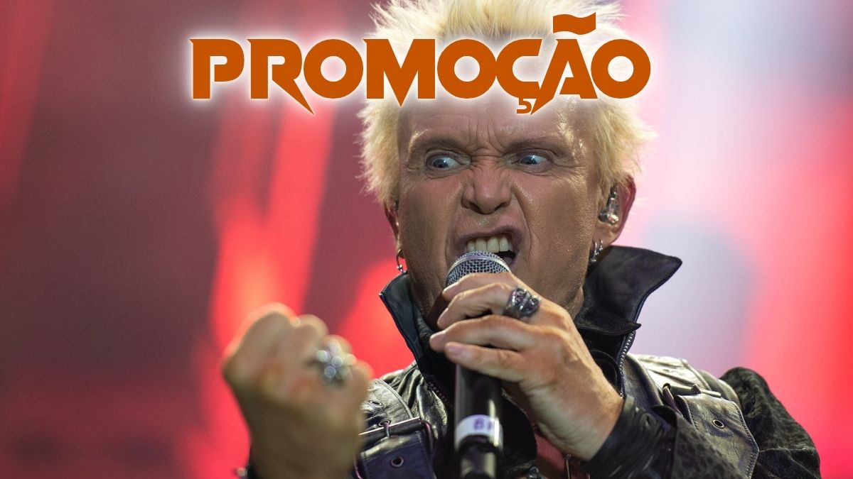 Promoção Billy idol: Valendo 02 pares de ingressos para Curitiba
