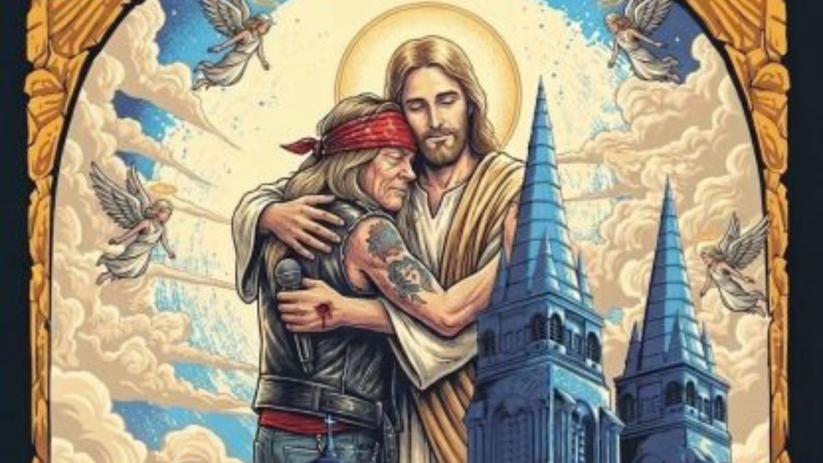 Arquidiocese de Fortaleza publica arte de Jesus Cristo abraçando
