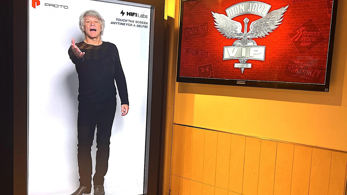 Bon Jovi: Ingresso VIP de show dá direito a foto com holograma do cantor