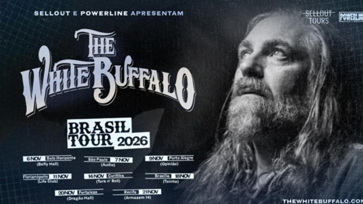 The White Buffalo anuncia turnê em novembro passando por 9 cidades brasileiras